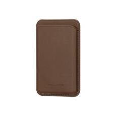 dbramante1928 - Brašna pro mobilní telefon / kreditní kartu - kompatibilita s MagSafe - kuže full-grain - dark tan dbramante1928 - Brašna pro mobilní telefon / kreditní kartu - kompatibilita s MagSafe - kuže full-grain - dark tan