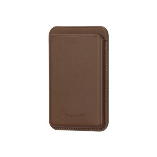 dbramante1928 - Brašna pro mobilní telefon / kreditní kartu - kompatibilita s MagSafe - kuže full-grain - dark tan