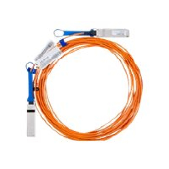 Mellanox 40 Gb/s Active Optical Cable - Kabel InfiniBand - QSFP+ do QSFP+ - 3 m - optické vlákno