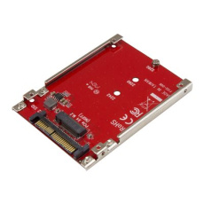 StarTech.com M.2. PCI-e NVMe to U.2 (SFF-8639) Adapter - Not Compatible with SATA Drives or SAS Controllers - For M.2 PCIe NVMe SSDs - PCIe M.2 Drive to U.2 Host Adapter - M2 SSD Converter (U2M2E125) - Adaptér rozhraní - M.2 - M.2 Card - U.2 - červená StarTech.com M.2. PCI-e NVMe to U.2 (SFF-8639) Adapter - Not Compatible with SATA Drives or SAS Controllers - For M.2 PCIe NVMe SSDs - PCIe M.2 Drive to U.2 Host Adapter - M2 SSD Converter (U2M2E125) - Adaptér rozhraní - M.2 - M.2 Card - U.2 - červená