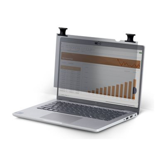 StarTech.com - Filtr pro zvýšení soukromí k notebooku (horizontální) - dvoucestné - lepicí, závesné záložky, otocné závesy - 15.6" - cerná