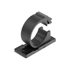 StarTech.com 100 Adhesive Cable Management Clips Black, Network/Ethernet/Office Desk/Computer Cord Organizer, Sticky Cable/Wire Holders, Nylon Self Adhesive Clamp UL/94V-2 Fire Rated - Nylon 66 Plastic - TAA (CBMCC3) - Svorky kabelů - černá - kompatibilní s TAA (balení 100)