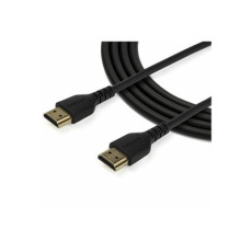 StarTech.com 1.5m (4.9ft) Premium High Speed HDMI Cable with Ethernet, 4K - Prémiově vysoká rychlost - kabel HDMI s ethernetem - HDMI s piny (male) do HDMI s piny (male) - 1.5 m - odstíněný - černá - podpora 4K60Hz (4096 x 2160), podpora HDR, drsný, pasivní StarTech.com 1.5m (4.9ft) Premium High Speed HDMI Cable with Ethernet, 4K - Prémiově vysoká rychlost - kabel HDMI s ethernetem - HDMI s piny (male) do HDMI s piny (male) - 1.5 m - odstíněný - černá - podpora 4K60Hz (4096 x 2160), podpora HDR, drsný, pasivní