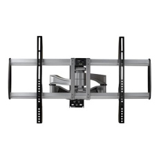 StarTech.com Full Motion TV Wall Mount, Heavy Duty Articulating TV Wall Mount Bracket for 32" to 75" (165lb/75kg) VESA Display, Universal Adjustable Tilt/Swivel Flat Screen Arm, Silver - Cable Management (FPWARPS) - Držák - pro televize - plast, hliník, ocel - cerná, stríbrná - velikost obrazovky: 32"-75" - montáž na stenu StarTech.com Full Motion TV Wall Mount, Heavy Duty Articulating TV Wall Mount Bracket for 32" to 75" (165lb/75kg) VESA Display, Universal Adjustable Tilt/Swivel Flat Screen Arm, Silver - Cable Management (FPWARPS) - Držák - pro televize - plast, hliník, ocel - cerná, stríbrná - velikost obrazovky: 32"-75" - montáž na stenu