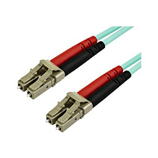 Startech 15m OM3 LC to LC Multimode Duplex Fiber Optic Patch Cable - Aqua - 50/125 - LSZH Fiber Optic Cable - 10Gb (A50FBLCLC15) - Patch kabel - multirežim LC (M) do multirežim LC (M) - 15 m - 15 m - optické vlákno - duplex - 50 / 125 mikron - OM3 - neobsahuje halogen - vode - barva - pro P/N: SV565FXHD4KU Startech 15m OM3 LC to LC Multimode Duplex Fiber Optic Patch Cable - Aqua - 50/125 - LSZH Fiber Optic Cable - 10Gb (A50FBLCLC15) - Patch kabel - multirežim LC (M) do multirežim LC (M) - 15 m - 15 m - optické vlákno - duplex - 50 / 125 mikron - OM3 - neobsahuje halogen - vode - barva - pro P/N: SV565FXHD4KU
