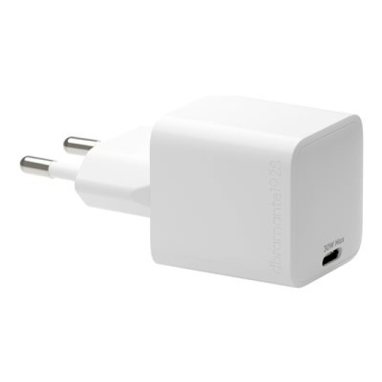 dbramante1928 re-charge - Sítový adaptér - 30 Watt - PD, QC (24 pin USB-C) - bílá - Evropa