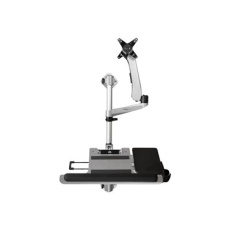 StarTech.com Wall Mount Workstation, Articulating Standing Desk w/ Ergonomic Height Adjustable Monitor Arm & Padded Keyboard Tray, 34" VESA Display, Foldable Wall Mounted Sit Stand Desk - Foldable Standing Desk (WALLSTSI1) - Montážní sada (žerd, držák na myš, operka zápestí, pružinové rameno, konzola pro montáž na stenu, zásuvka pro klávesnici, držák monitoru, wall mount bracket with lock plate, swivel arm with logo, 2 x swivel arms, prihrádka na myš, mouse tray fixed plate, EVA mouse pad) - pro LCD displej / PC vybavení - plast, hliník, ocel - stríbrná - velikost obrazovky: 13"-30" - montáž na stenu - kompatibilní s TAA StarTech.com Wall Mount Workstation, Articulating Standing Desk w/ Ergonomic Height Adjustable Monitor Arm & Padded Keyboard Tray, 34" VESA Display, Foldable Wall Mounted Sit Stand Desk - Foldable Standing Desk (WALLSTSI1) - Montážní sada (žerd, držák na myš, operka zápestí, pružinové rameno, konzola pro montáž na stenu, zásuvka pro klávesnici, držák monitoru, wall mount bracket with lock plate, swivel arm with logo, 2 x swivel arms, prihrádka na myš, mouse tray fixed plate, EVA mouse pad) - pro LCD displej / PC vybavení - plast, hliník, ocel - stríbrná - velikost obrazovky: 13"-30" - montáž na stenu - kompatibilní s TAA