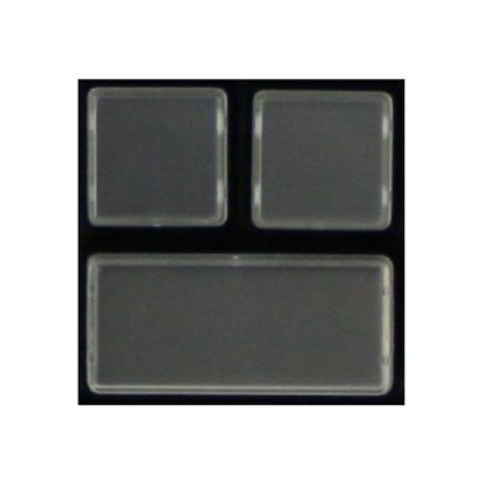 Active Key Replaceable key with keycap, Size 2x1 - Náhradní klávesy pro klávesnici - průhledná - pro P/N: AK-S100D-UW-B/112