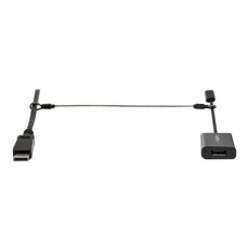 StarTech.com 10-Pack Security Cable Tethers for Adapters & Dongles, Universal Cable Adapter Tether, Tether Cables, Adjustable Length Anti-Theft Cable Tether Lock Kit, Steel Cable Tether - Dongle Cable Tether (CONNLOCKPK10) - Bezpečnostní kabel - stříbrná - 30 cm - kompatibilní s TAA (balení 10)