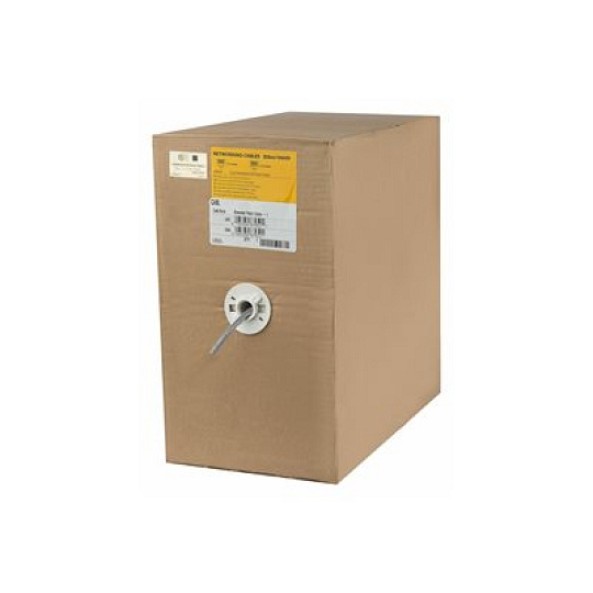 Startech 1000 ft Bulk Cat6 Ethernet Cable - Stranded - CM-Rated for In-Wall Use - Cat 6 UTP Patch Cable - Gray (WIRC6PATGRRL) - Kabel horizontální - 305 m - UTP - CAT 6 - licna - šedá - pro P/N: R300WN22MO5E, R300WN22MO5G, R300WN22MOD, R300WN22MOD5, R300WN22ODE, R300WN22ODG