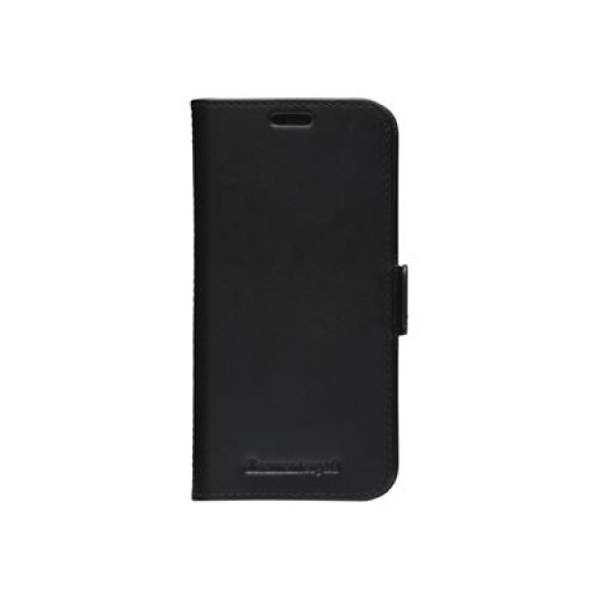 dbramante1928 Copenhagen Slim - Pouzdro s klopou pro mobilní telefon - kuže full-grain - cerná - pro Apple iPhone 12, 12 Pro