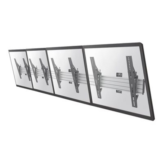 Neomounts by Newstar Pro NMPRO-WMB4 - Držák - pro 4 LCD displeje - černá - velikost obrazovky: 32"-55" - montáž na stěnu