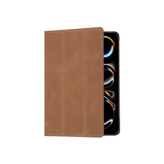 dbramante1928 Risskov - Pouzdro s klopou pro tablet - kůže full-grain - bronz - pro Apple 11-inch iPad Pro (M4, M5)