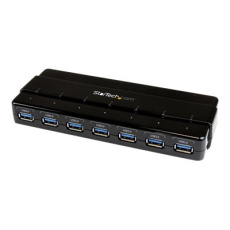 StarTech.com 7 Port USB 3.0 Hub - Up To 5 Gbps - 7 x USB - Universal Multi Port USB Extender for Your Desktop - USB Powered (ST7300USB3B) - Rozbočovač - 7 x SuperSpeed USB 3.0 - desktop - pro P/N: BNDTBUSB3142, PEXUS313AC2V, PEXUSB311A1E, PEXUSB312A2, PEXUSB314A2V2, SDMSDRWU3AC