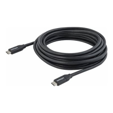 StarTech.com 4m USB C Cable w/ PD - 13ft USB Type C Cable - 5A Power Delivery - USB 2.0 USB-IF Certified - USB 2.0 Type-C Cable - 100W/5A (USB2C5C4M) - USB kabel - 24 pin USB-C (M) do 24 pin USB-C (M) - USB 2.0 - 5 A - 4 m - pro P/N: CDP2HVGUASPD, DKT30CHCPD, DKT30CHD, DKT30CHPD3, DKT30CHVSDPD, DKT31CMDPHPD StarTech.com 4m USB C Cable w/ PD - 13ft USB Type C Cable - 5A Power Delivery - USB 2.0 USB-IF Certified - USB 2.0 Type-C Cable - 100W/5A (USB2C5C4M) - USB kabel - 24 pin USB-C (M) do 24 pin USB-C (M) - USB 2.0 - 5 A - 4 m - pro P/N: CDP2HVGUASPD, DKT30CHCPD, DKT30CHD, DKT30CHPD3, DKT30CHVSDPD, DKT31CMDPHPD