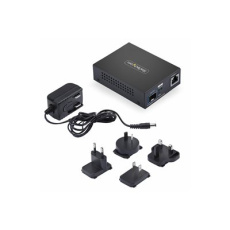 StarTech.com - Konvertor médií s optickými vlákny - 10GbE - pres vláknová optika - 10GBase-X, 10GBase-T, 10GBase-LR, 10GBase-SR - SFP+ / RJ-45 - kompatibilní s TAA