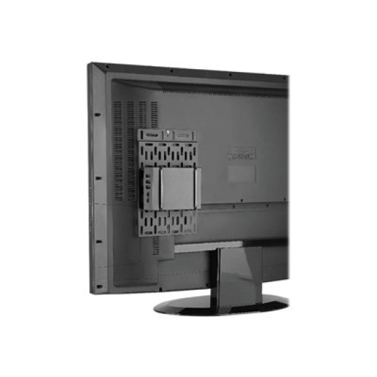 Neomounts by Newstar NS-MPM100 - Montážní sada - pro mediální přehrávač / mini PC - černá - montáž na stěnu, na televizi, instalace pomocí držáku VESA