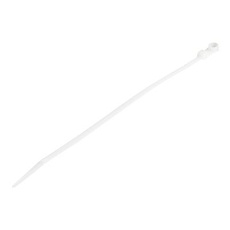 Startech 20cm(8") Cable Ties with Mounting Hole, 4mm(1/8") wide, 52mm(2") Bundle Diameter, 22kg(50lb) Tensile Strength, Nylon 66 Self Locking Ties with Screw Hole, UL Listed, 100 Pack - UL94 V-2 Rated - TAA (CBMZTS10N8) - Kabelová stahovací páska - 21.9 cm - bílá - kompatibilní s TAA (balení 100) Startech 20cm(8") Cable Ties with Mounting Hole, 4mm(1/8") wide, 52mm(2") Bundle Diameter, 22kg(50lb) Tensile Strength, Nylon 66 Self Locking Ties with Screw Hole, UL Listed, 100 Pack - UL94 V-2 Rated - TAA (CBMZTS10N8) - Kabelová stahovací páska - 21.9 cm - bílá - kompatibilní s TAA (balení 100)