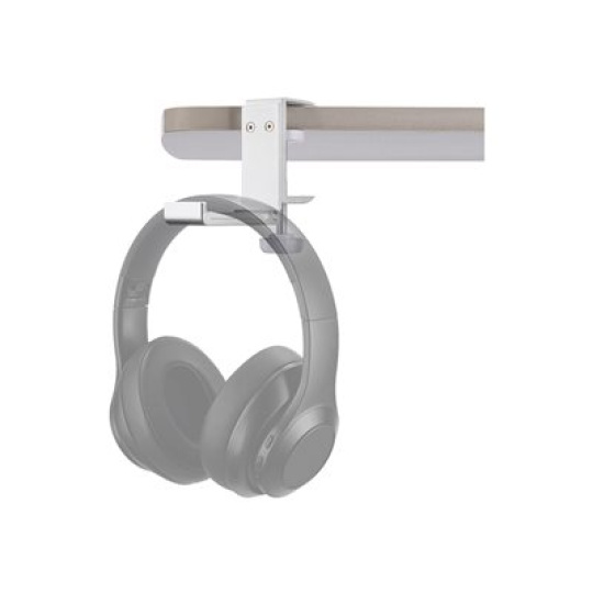 Neomounts ADS11-171SL - Držák pro sluchátka s mikrofonem - univerzální - stríbrná