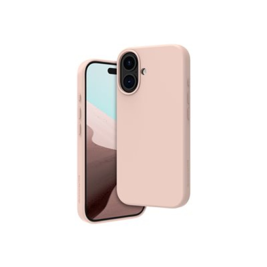 dbramante1928 Roskilde ICON - Zadní kryt pro mobilní telefon - kompatibilita s MagSafe - plast - ružová pink sand - pro Apple iPhone 16