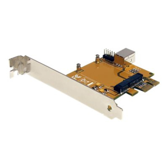 StarTech.com PCI Express to Mini PCI Express Card Adapter - Mini PCI card adapter - PCIe - PEX2MPEX - Adaptér pro mini PCI kartu - PCIe