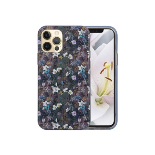 dbramante1928 Capri - Zadní kryt pro mobilní telefon - 100% recyklovaný plast - white lillys - pro Apple iPhone 13 Pro Max