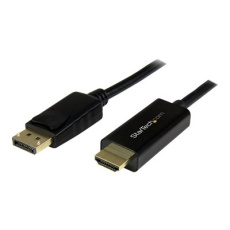 StarTech.com 3 m (10 ft.) DisplayPort to HDMI Adapter Cable - 4K 30Hz DP to HDMI Converter Cable - Computer Monitor Cable (DP2HDMM3MB) - Kabel adaptéru - DisplayPort s piny (male) do HDMI s piny (male) - 3 m - podporuje 4K StarTech.com 3 m (10 ft.) DisplayPort to HDMI Adapter Cable - 4K 30Hz DP to HDMI Converter Cable - Computer Monitor Cable (DP2HDMM3MB) - Kabel adaptéru - DisplayPort s piny (male) do HDMI s piny (male) - 3 m - podporuje 4K
