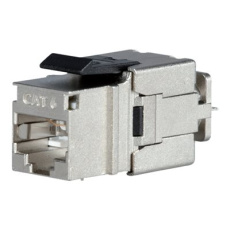 Solarix SXKJ-6-STP-BK-NA - Modul - CAT 6 - STP - RJ-45 - stříbrná Solarix SXKJ-6-STP-BK-NA - Modul - CAT 6 - STP - RJ-45 - stříbrná