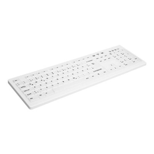 Active Key MedicalKey AK-C8100 - Klávesnice - bezdrátový - 2.4 GHz - americká - bílá