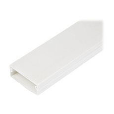 Startech Solid Cable Management Raceway with Adhesive Tape & Cover, 1-1/4"(32mm)W x 3/8"(11mm)H, 3ft(1m) length, PVC Network/Power Cord Hider/Wall Wire Duct, Max 12 Cables, UL Listed - UL94 V0, M1 Fire Rated (CBMWWD3211) - Kabelová dráha - 1 m - kompatibilní s TAA