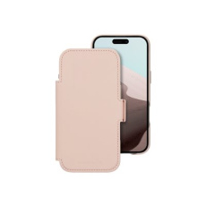 dbramante1928 Lynge - Pouzdro s klopou pro mobilní telefon - kompatibilita s MagSafe - ružová pink sand