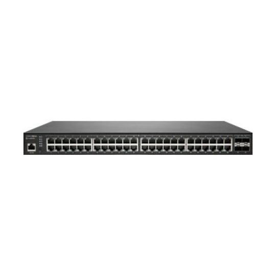 SonicWall Switch SWS14-48FPOE - Přepínač - řízený - 48 x 10/100/1000 (PoE+) + 4 x 10 Gigabit SFP+ - Lze montovat do rozvaděče - PoE+ (740 W) - NFR, demo