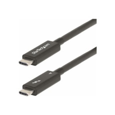 StarTech.com 6ft (2m) Active Thunderbolt 4 Cable, 40Gbps, 100W PD, 4K/8K, Intel Certified, Compatible w/Thunderbolt 3/USB 3.2/DisplayPort (A40G2MB-TB4-CABLE) - USB kabel - 24 pin USB-C (M) do 24 pin USB-C (M) - USB 3.2 Gen 2 / USB4 / Thunderbolt 3 / Thunderbolt 4 / DisplayPort 1.4a - 2 m - aktivní, USB napájení (100W), rychlost prenosu dat až 40 Gbps, podpora 8K60Hz, podpora 4K60Hz - cerná StarTech.com 6ft (2m) Active Thunderbolt 4 Cable, 40Gbps, 100W PD, 4K/8K, Intel Certified, Compatible w/Thunderbolt 3/USB 3.2/DisplayPort (A40G2MB-TB4-CABLE) - USB kabel - 24 pin USB-C (M) do 24 pin USB-C (M) - USB 3.2 Gen 2 / USB4 / Thunderbolt 3 / Thunderbolt 4 / DisplayPort 1.4a - 2 m - aktivní, USB napájení (100W), rychlost prenosu dat až 40 Gbps, podpora 8K60Hz, podpora 4K60Hz - cerná