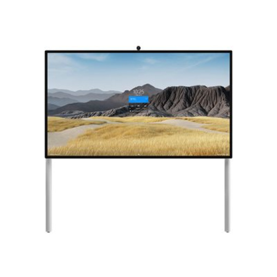 Steelcase Roam Collection - Držák - pro interaktivní tabule - artic white, Microsoft gray - velikost obrazovky: 85" - montáž na stěnu, na podlahu - pro Microsoft Surface Hub 2S 85"