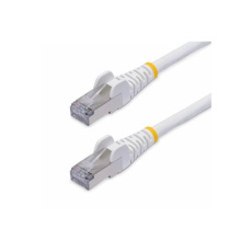 StarTech.com 50cm White CAT8 Ethernet Cable, Snagless, S/FTP, 25G/40G - Patch kabel - RJ-45 (M) do RJ-45 (M) - 50 cm - 5.6 mm - S/FTP - CAT 5/5e/6/6a/8 - IEEE 802.3bt/IEEE 802.3ba - provedení bez hrbolku, neobsahuje halogen - bílá StarTech.com 50cm White CAT8 Ethernet Cable, Snagless, S/FTP, 25G/40G - Patch kabel - RJ-45 (M) do RJ-45 (M) - 50 cm - 5.6 mm - S/FTP - CAT 5/5e/6/6a/8 - IEEE 802.3bt/IEEE 802.3ba - provedení bez hrbolku, neobsahuje halogen - bílá