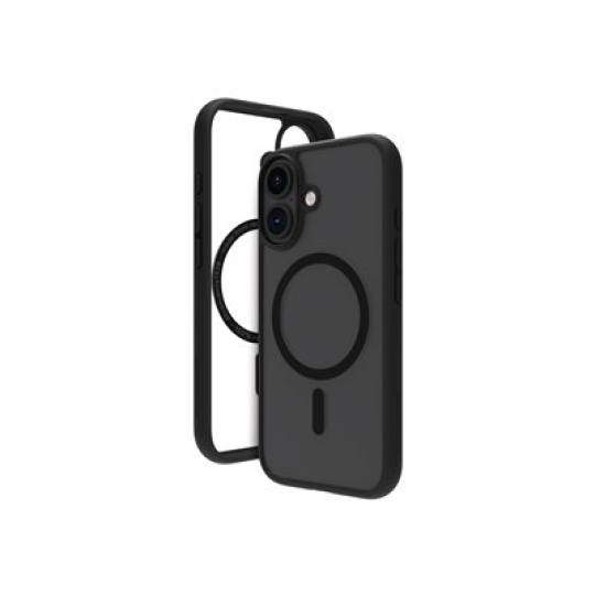 dbramante1928 Grenen - Zadní kryt pro mobilní telefon - kompatibilita s MagSafe - plast - cerná - pro Apple iPhone 16