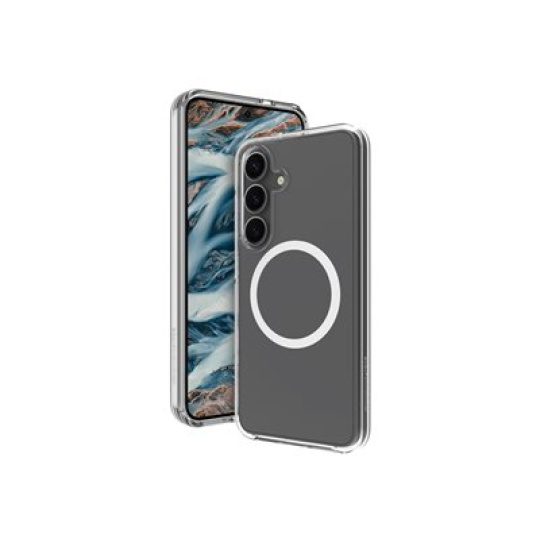 dbramante1928 Iceland Pro Qi2 - Zadní kryt pro mobilní telefon - kompatibilita s MagSafe - plast - průsvitná - pro Samsung Galaxy S25+