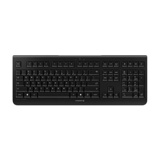 CHERRY KW 3000 - Klávesnice - bezdrátový - 2.4 GHz - QWERTY - USA se symbolem Euro - černá