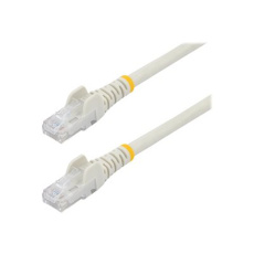 StarTech.com 1m CAT6 Ethernet Cable, 10 Gigabit Snagless RJ45 650MHz 100W PoE Patch Cord, CAT 6 10GbE UTP Network Cable w/Strain Relief, White, Fluke Tested/Wiring is UL Certified/TIA - Category 6 - 24AWG (N6PATC1MWH) - Patch kabel - RJ-45 (M) do RJ-45 (M) - 1 m - UTP - CAT 6 - provedení bez hrbolku - bílá StarTech.com 1m CAT6 Ethernet Cable, 10 Gigabit Snagless RJ45 650MHz 100W PoE Patch Cord, CAT 6 10GbE UTP Network Cable w/Strain Relief, White, Fluke Tested/Wiring is UL Certified/TIA - Category 6 - 24AWG (N6PATC1MWH) - Patch kabel - RJ-45 (M) do RJ-45 (M) - 1 m - UTP - CAT 6 - provedení bez hrbolku - bílá