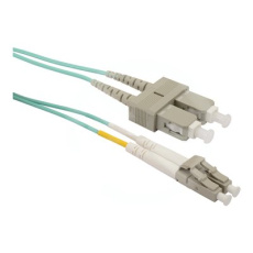 Solarix Patch kabel 50/125 MM OM3 duplex 3m, Solarix Patch kabel 50/125 LCupc/SCupc MM OM3 duplex 3m
