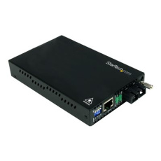 StarTech.com 10/100 Mbps Multi Mode Fiber Media Converter SC - Up to 1.2 miles/2km (ET90110SC2) - Konvertor médií s optickými vlákny - 100Mb LAN - 100Base-FX - RJ-45 / SC nekolik režimu - až 2 km - 1310 nm - pro P/N: ETCHS2U, SVA12M2NEUA, SVA12M5NA