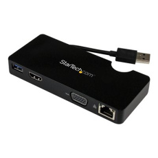 StarTech.com USB 3.0 to HDMI or VGA Adapter Dock - USB 3.0 Mini Docking Station w/ USB, GbE Ports - Portable Universal Laptop Travel Hub (USB3SMDOCKHV) - Dokovací stanice - USB - HDMI - 1GbE - pro P/N: ARMPIVOT, ARMPIVOTE, ARMPIVSTND, ARMSLIM, ARMUNONB StarTech.com USB 3.0 to HDMI or VGA Adapter Dock - USB 3.0 Mini Docking Station w/ USB, GbE Ports - Portable Universal Laptop Travel Hub (USB3SMDOCKHV) - Dokovací stanice - USB - HDMI - 1GbE - pro P/N: ARMPIVOT, ARMPIVOTE, ARMPIVSTND, ARMSLIM, ARMUNONB