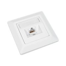 Zásuvka Solarix CAT6 UTP 1 x RJ45 pod omítku bílá, Zásuvka Solarix CAT6 UTP 1 x RJ45 pod omítku bílá SX9-1-6-UTP-WH Zásuvka Solarix CAT6 UTP 1 x RJ45 pod omítku bílá, Zásuvka Solarix CAT6 UTP 1 x RJ45 pod omítku bílá SX9-1-6-UTP-WH