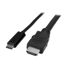 StarTech.com USB C to HDMI Adapter Cable - USB Type-C HDMI - 2m 6 ft. - 4K - Externí video adaptér - USB-C - HDMI - pro P/N: TB33A1C