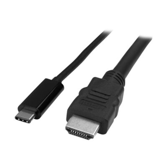 StarTech.com USB C to HDMI Adapter Cable - USB Type-C HDMI - 2m 6 ft. - 4K - Externí video adaptér - USB-C - HDMI - pro P/N: TB33A1C