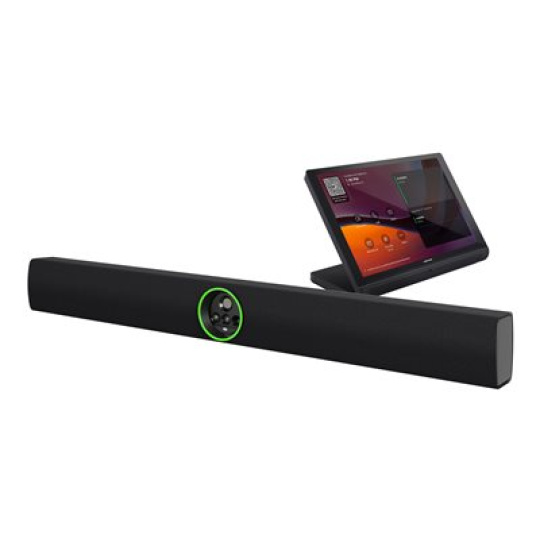 Crestron Flex UC-B70-A-T-I - For Microsoft Teams Rooms - rízení velké konference (video lišta, dotyková konzole) - cerná, hladká cerná
