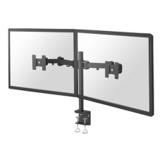 Neomounts FPMA-D960D - Montážní sada - plný pohyb - pro 2 LCD displeje - černá - velikost obrazovky: 10"-27" - upevnění svorkou, upevnitelné na stůl