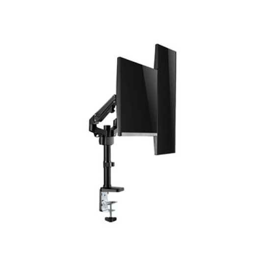 Neomounts by Newstar DS70-750BL2 - Montážní sada (úchyt na stůl) - dvojité nastavitelné rameno s plným rozsahem pohybu - pro 2 LCD displeje - černá - velikost obrazovky: 17"-27" - upevnění svorkou, průchodka