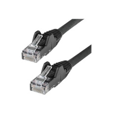 StarTech.com 50cm LSZH CAT6 Ethernet Cable, 10 Gigabit Snagless RJ45 100W PoE Network Patch Cord with Strain Relief, CAT 6 10GbE UTP, Black, Individually Tested/ETL, Low Smoke Zero Halogen - Category 6 - 24AWG (N6LPATCH50CMBK) - Patch kabel - RJ-45 (M) do RJ-45 (M) - 50 cm - 6 mm - UTP - CAT 6 - provedení bez hrbolku - cerná StarTech.com 50cm LSZH CAT6 Ethernet Cable, 10 Gigabit Snagless RJ45 100W PoE Network Patch Cord with Strain Relief, CAT 6 10GbE UTP, Black, Individually Tested/ETL, Low Smoke Zero Halogen - Category 6 - 24AWG (N6LPATCH50CMBK) - Patch kabel - RJ-45 (M) do RJ-45 (M) - 50 cm - 6 mm - UTP - CAT 6 - provedení bez hrbolku - cerná