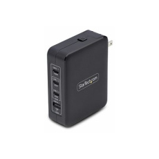 StarTech.com 140W USB-C Wall Charger, USB-C/USB-A, PD GaN Power Adapter - Sítový adaptér - technologie GaN - 140 Watt - 5 A - napájení Power Delivery 3.1 - 4 výstupní konektory (USB, 3 x USB-C) - cerná StarTech.com 140W USB-C Wall Charger, USB-C/USB-A, PD GaN Power Adapter - Sítový adaptér - technologie GaN - 140 Watt - 5 A - napájení Power Delivery 3.1 - 4 výstupní konektory (USB, 3 x USB-C) - cerná